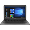 HP Stream 11 Pro G5 11.6" Notebook - 1366 x 768 - Intel Celeron N4000 Dual-core (2 Core) 1.10 GHz - 4 GB RAM - 64 GB Flash Memory - Windows 10 Pro - Intel UHD Graphics 600 - 12 Hour Battery - IEEE 802.11a/b/g/n/ac Wireless LAN Standard) 1 thumbnail image