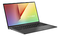 ASUS® VivoBook 15 F512DA-DB34 Laptop, 15.6" Full HD Screen, AMD Ryzen™ 3 3250U, 8GB, 128GB Solid State Drive, Windows 10 Home in S Mode 1 thumbnail image