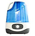 Crane Ultrasonic Cool Mist Humidifier, 1.0 Gallons, 12 13/16" x 9 1/2" x 6 7/8", Blue/White