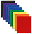 Office Depot® Brand School-Grade 2-Pocket Folders, Letter Size, Assorted Colors, Pack Of 8 Folders