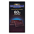 Ghirardelli® Intense Dark, Chocolate Evening Dream 60% Cacao, 3.5 Oz, Pack Of 12 Bags 1 thumbnail image