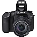 Canon EOS 7D 18 Megapixel Digital SLR Camera with Lens - 18 mm - 135 mm - Black