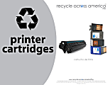 Recycle Across America Ink And Toner Cartridges Standardized Recycling Labels, CART-8511, 8 1/2" x 11", Gray 1 thumbnail image