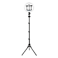 Realspace™ 14" LED Ring Light On Tripod Stand With 4 Mounts And Bluetooth® Controller, Adjustable, 94-1/2"H, Black