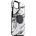 OtterBox Otter + Pop Symmetry Series - Back cover for cell phone - polycarbonate, synthetic rubber - white marble - for Apple iPhone 11 Pro Max