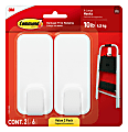Command X-Large Hooks, 2 Hooks, 6 White Adhesive Strips, Damage Free Hanging Picture Hangers, No Tools Wall Hanging Strips For Living Spaces 1 thumbnail image
