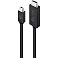 ALOGIC Elements Series - Adapter cable - Mini DisplayPort male to HDMI male - 6.6 ft - black - 1080p support, Power Delivery support