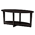 Baxton Studio Melek Coffee Table, Wenge Brown