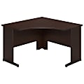 Bush Business Furniture Components Elite C Leg Corner Desk, 48"W x 48"D, Mocha Cherry, Standard Delivery