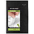 2025 AT-A-GLANCE® DayMinder® Monthly Planner, 8" x 12", Black, January 2025 To December 2025, SK20025