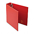 Avery® Heavy-Duty 3-Ring Binder With Locking One-Touch EZD™ Rings, 2" D-Rings, Red