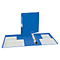 Avery® Heavy-Duty 3-Ring Binder With Locking One-Touch EZD™ Rings, 1 1/2" D-Rings, Blue