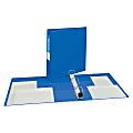 Avery® Heavy-Duty 3-Ring Binder With Locking One-Touch EZD™ Rings, 1 1/2" D-Rings, Blue 1 thumbnail image