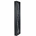 APC Valueline, Vertical Cable Manager for 2 & 4 Post Racks, 84"H X 6"W, Double Sided with Doors  Cable Manager  Black  1 Each 1 thumbnail image