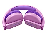 Philips Kids TAK4206PK - Headphones - on-ear - Bluetooth - wireless, wired - 3.5 mm jack - pink