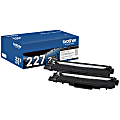 Brother TN-227 High-Yield Black Toner Cartridges, Pack Of 2, TN-227BK