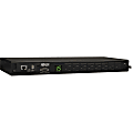 Tripp Lite PDU Monitored 120V 15A 5-15R 8 Outlet 5-15P Horizontal 1URM - 8 x NEMA 5-15R - 1U Horizontal Rackmount 1 thumbnail image