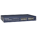 NETGEAR 16-Port Gigabit Unmanaged Switch, JGS516 - 16 x 10/100/1000Base-T