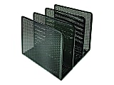 Artistic Urban Collection Punched Metal File Sorter - 3 Compartment(s) - Compartment Size : 3" - 7.25"x8"x 8" Depth - ART20009 1 thumbnail image