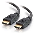 C2G 4ft 4K HDMI Cable with Ethernet - High Speed HDMI Cable - HDMI cable with Ethernet - HDMI male to HDMI male - 4 ft - shielded - black