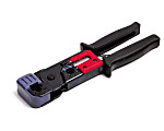 StarTech.com RJ45 RJ11 Crimp Tool with Cable Stripper - RJ45+RJ11 Strip & Crimp Tool - Crimp tool - Crimp on both RJ11 and RJ45 cable connectors from a single tool (with wire stripper) - rj11 crimp tool - rj45 crimp tool - rj45 crimper