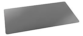 Artistic Rhinolin II Desk Pad With Antimicrobial Protection, 36" x 20", Gray 1 thumbnail image