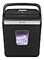 Ativa® 6-Sheet Cross-Cut Shredder, Black, A06CC19