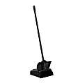 Gritt Commercial Closed-Lid Lobby Dust Pan, 35” x 10-7/16”, Black