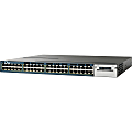 Cisco Catalyst 3560V2-48PS Layer 3 Switch - 48 Ports - Manageable - Fast Ethernet - 10/100Base-TX - Refurbished - 3 Layer Supported - 4 SFP Slots - PoE Ports - 1U High - Rack-mountable - Lifetime Limited Warranty