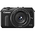 Canon® EOS M 18-Megapixel Mirrorless Camera With EF-M 22mm f/2 STM Lens 1 thumbnail image