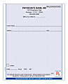 Custom Vertical Prescription Pads, Blue, 1 Part, 4-1/4 x 5-1/2", 100 Sheets Per Pad, Pack of 4 Pads 1 thumbnail image