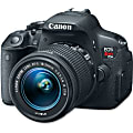 Canon EOS Rebel T5i 18-55mm IS STM Lens Kit, Black