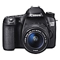 Canon EOS 70D 20.2 Megapixel Digital SLR Camera With Lens, Black