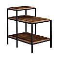 Sauder® Nova Loft Tiered Side Table, 27"H x 28"W x 19"D, Grand Walnut