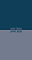 2024-2026 Willow Creek Press 2-Year Monthly Pocket Planner, 3-1/2” x 6-1/2”, Navy Duotone, July To June, 47668 1 thumbnail image