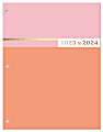2023-2024 Office Depot® Brand Fashion Monthly Academic Planner, 8-1/4" x 10-3/4", Stripes, July 2023 to June 2024, NS81022S 1 thumbnail image