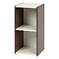 IRIS Sema 24"H Space-Saving-Shelf, Walnut Brown