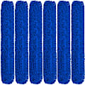 Gritt Commercial Microfiber Looped Dust Mop Pad Head, 60", Blue, Pack Of 6 Pad Heads 1 thumbnail image
