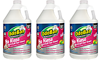 OdoBan Pet Solutions No-Rinse Neutral pH Floor Cleaner Concentrate, 1 Gallon, Pack Of 3 Jugs