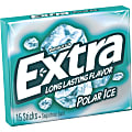 Wrigley Extra Polar Ice Chewing Gum - Mint - 10 / Box