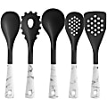 Oster 5-Piece Nylon Kitchen Tool Set, White Marble 1 thumbnail image