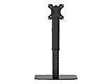 Tripp Lite Single-Display Monitor Stand - Height Adjustable, 17" to 27" Monitors - Mounting kit - for monitor - steel - black - screen size: 17"-27" - desktop, desk-mountable