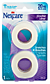 3M™ Nexcare™ Flexible Clear First Aid Tape, 1" x 20 Yd., 2 Rolls 1 thumbnail image