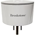 Brookstone Color Smart Plug - 1 x AC Power Plug - 120 V AC / 10 A - Alexa, Google Assistant Supported - White 1 thumbnail image