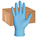 ProGuard XXL Disposable Nitrile Gloves - Chemical Protection - XXL Size - Blue - Disposable, Powder-free, Textured Grip, Puncture Resistant, Beaded Cuff, Ambidextrous - 100 / Box - 4 mil Thickness 1 thumbnail image
