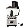 Waring Food Processor, With Vegetable Prep Lid Chute, 4-Quart, Silver
