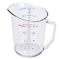 Hoffman Measuring Cups, 1 Qt, Clear, Pack Of 12 Measuring Cups 1 thumbnail image
