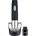 Waring Pro® WO50B Brushed Stainless Steel Wine Opener, Black 1 thumbnail image