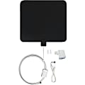 Winegard Flatwave Amped Indoor HDTV Antenna - Upto 50 Mile Range - UHF, VHF - Indoor, HDTV AntennaWall/Window - Multi-directional 1 thumbnail image