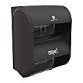 Compact® Quad Plus by GP PRO 4-Roll Coreless High-Capacity Toilet Paper Dispenser, Black 1 thumbnail image